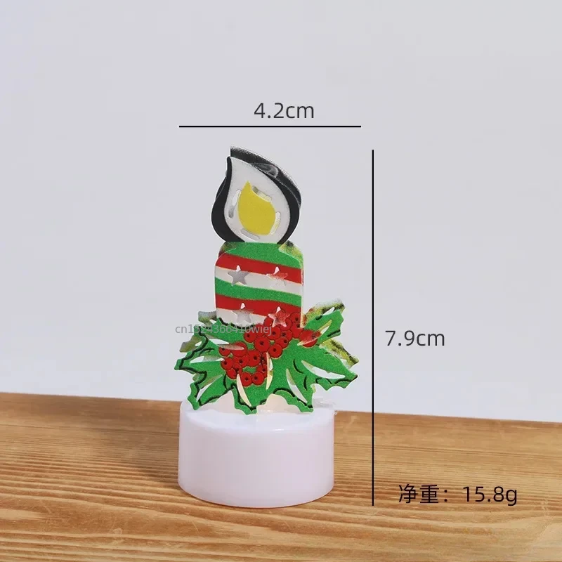 Светодиодные мигающие огни Снеговик