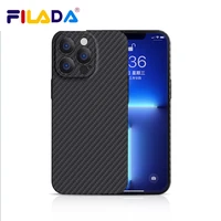 luxury matte carbon fiber funda for iphone 13 12 11 pro max case ultra thin lens protection shockproof bumper cover accessories