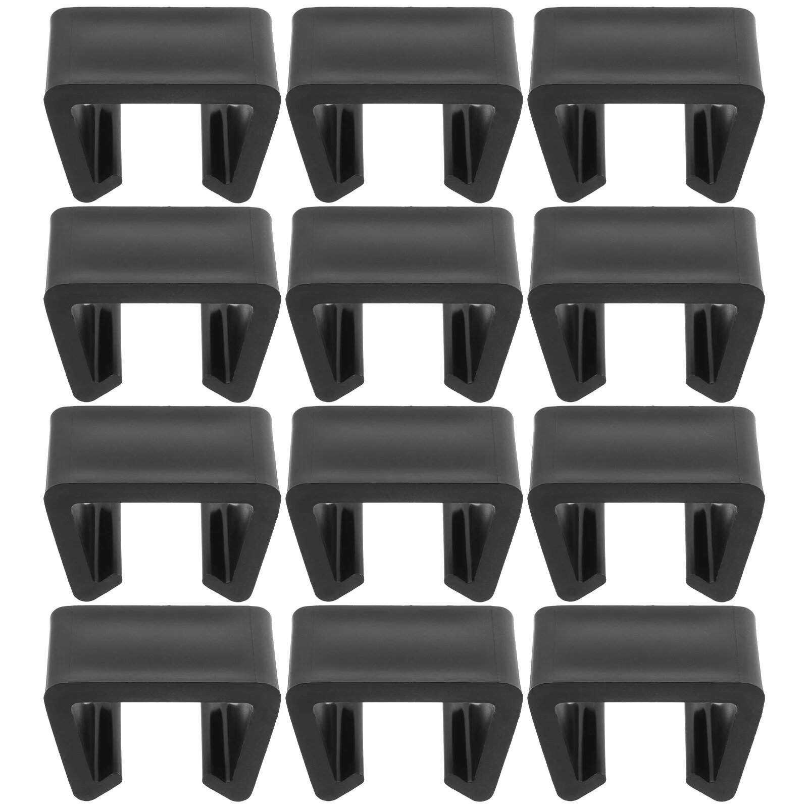 

12 Pcs Chair Sofa Combination Fastener Wicker Furniture Sectional Clips Connection Patio Garden Clamp Rattan Clamps