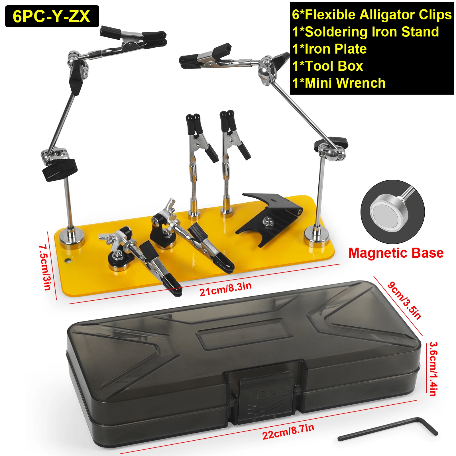 

NEWACALOX Магнитная паяльная станция OG-5PC-B