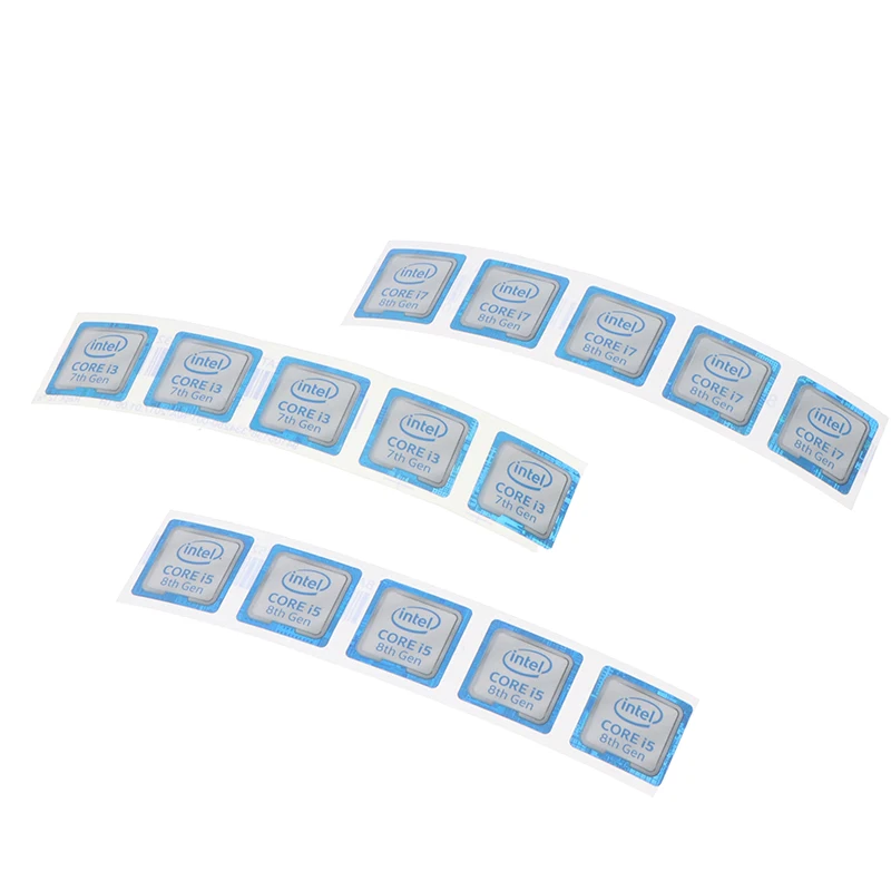1PC 8th Generation i3 i5 i7 Celeron Intel CPU Xeon Pentium Processor Laptop Sticker | Компьютеры и офис