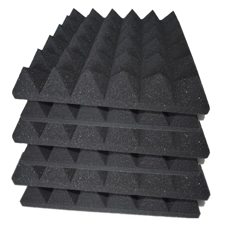 

Acoustic Panels Sound Dampening Panels Ceiling 6pcs Sound Panels Square Soundproof Padding Insulation Absorbing For Studio