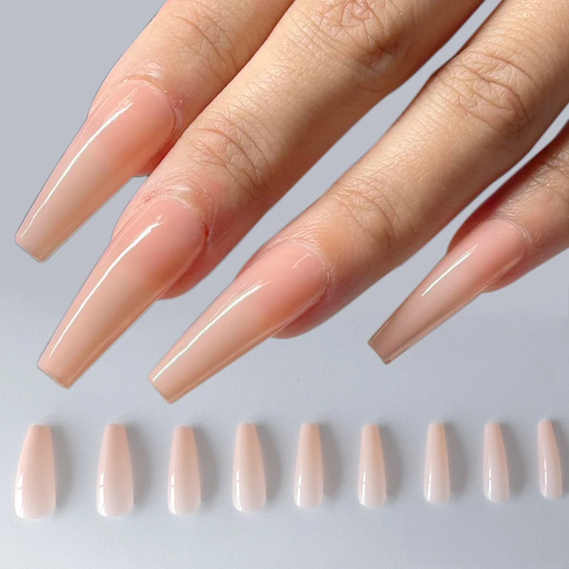 

200 шт./упаковка, накладные ногти для наращивания ногтей