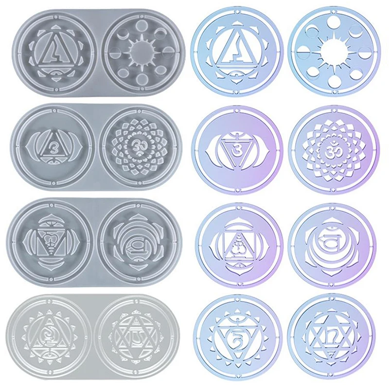 

1/3pc Silicone Keychain Mould Dreamcatcher Mould/Pendant Feather Mold/Epoxy Casting Wall Decoration Catcher Mold For DIY Jewelry