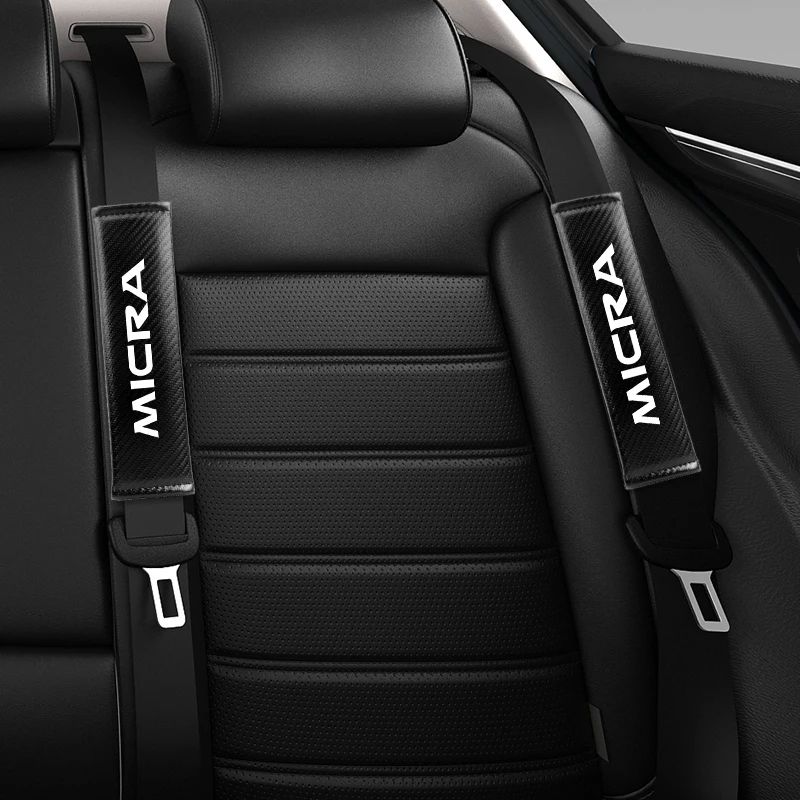 Car Safety Belt Protect Shoulder Pad Vehicle Cotton wool Seat Cushion for Nissan Micra car accessories |