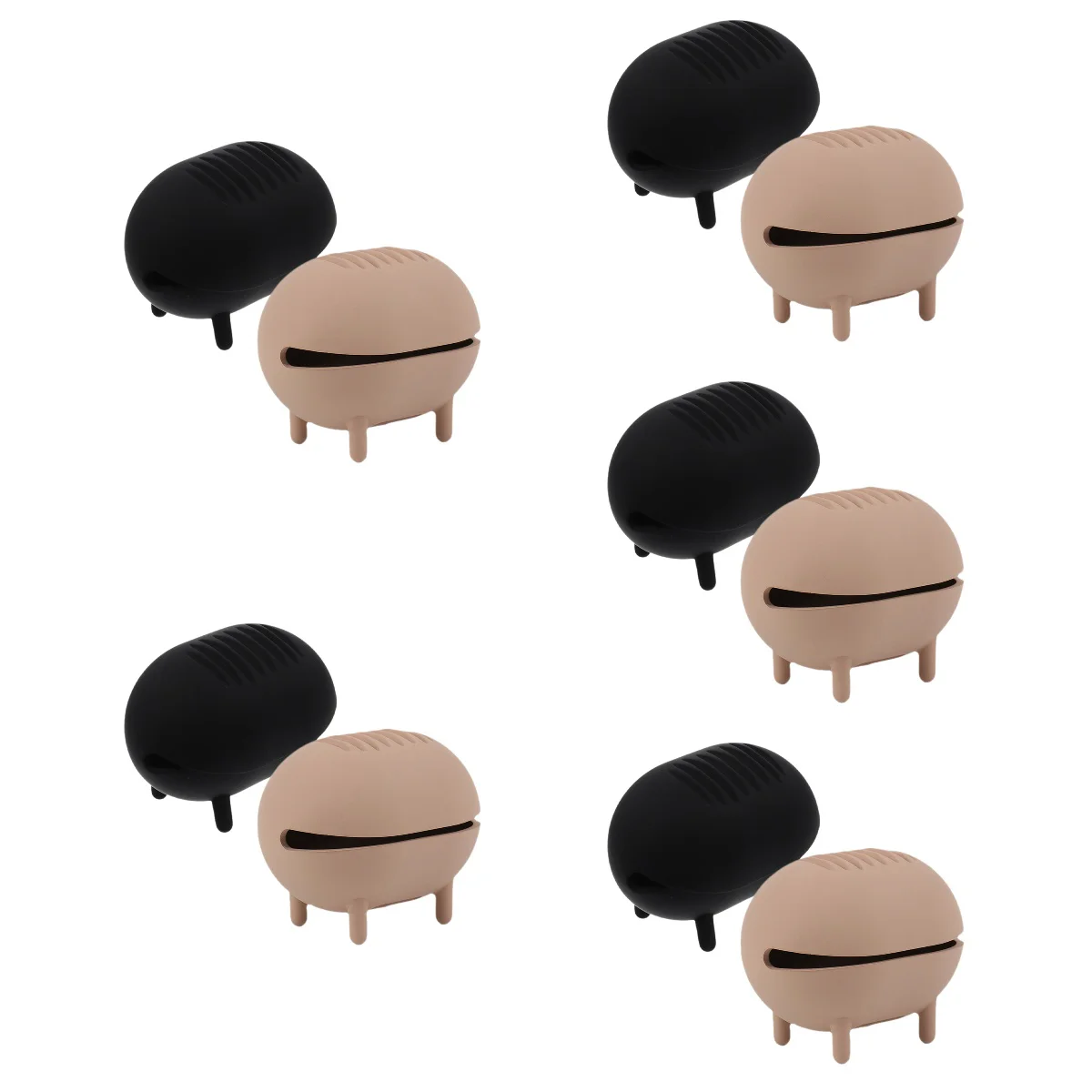 

10 pcs Lasting Convenient Portable Premium Makeup Sponge Container Makeup Sponge Protector Makeup Sponge Holder for Outdoor Use
