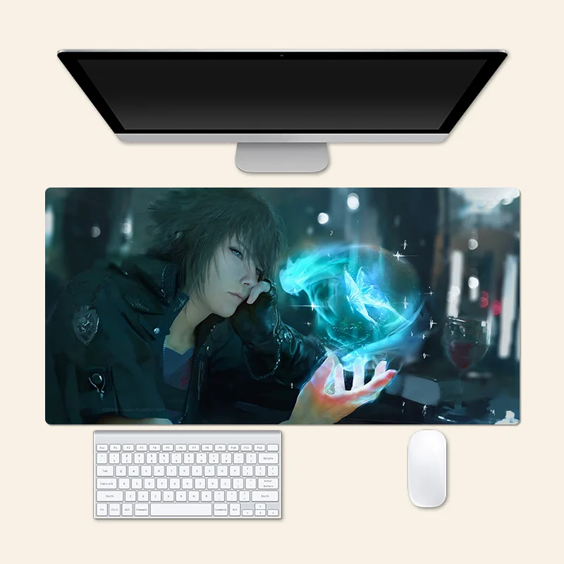 

Большой коврик для мыши Noctis Lucis Caelum, финальная фантазия, аниме, игровой коврик, креативный Настольный игровой коврик, офисный коврик для мыши