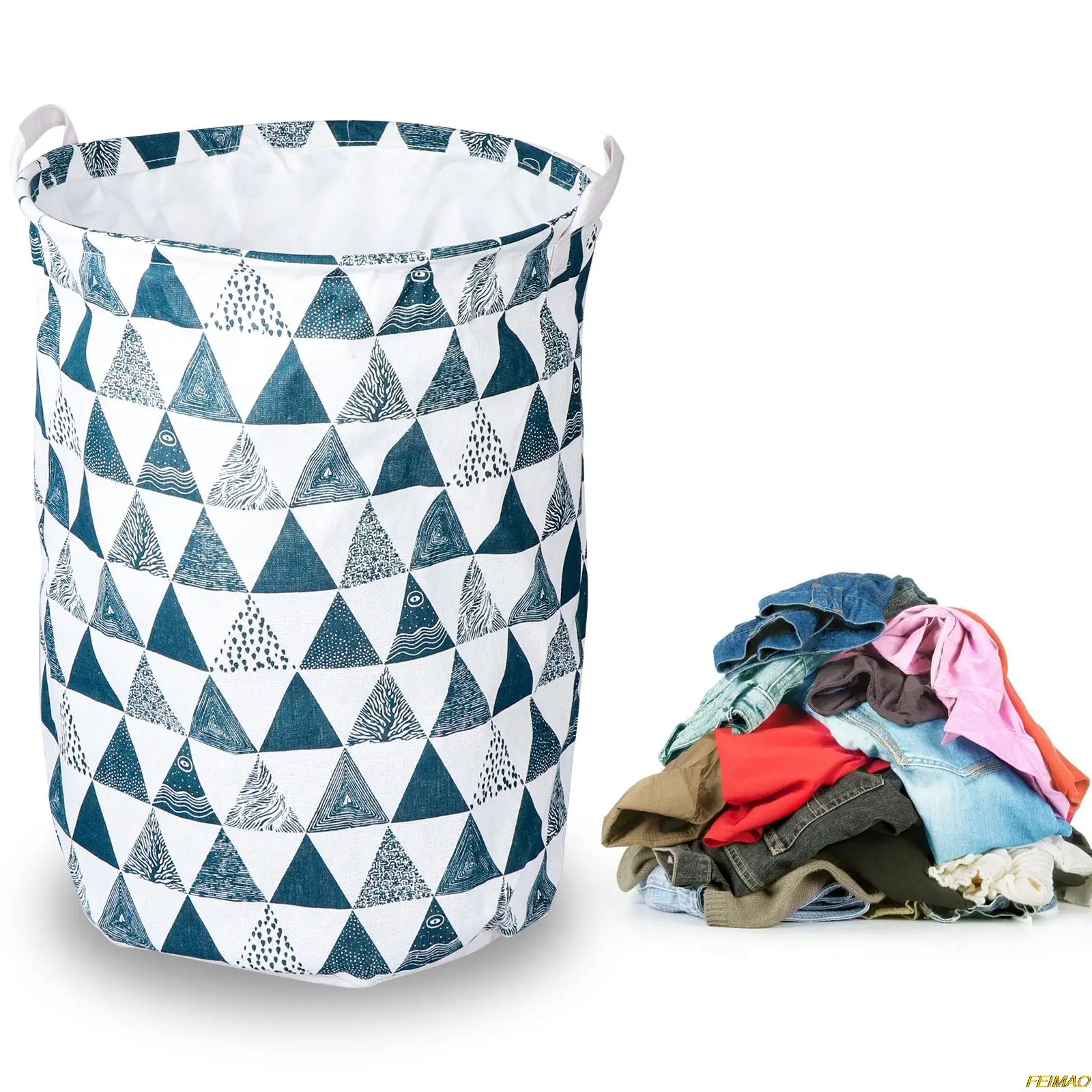 

2 шт. отдельно стоящая корзина для белья с крышками складная корзина для грязного белья большой емкости органайзер для хранения одежды