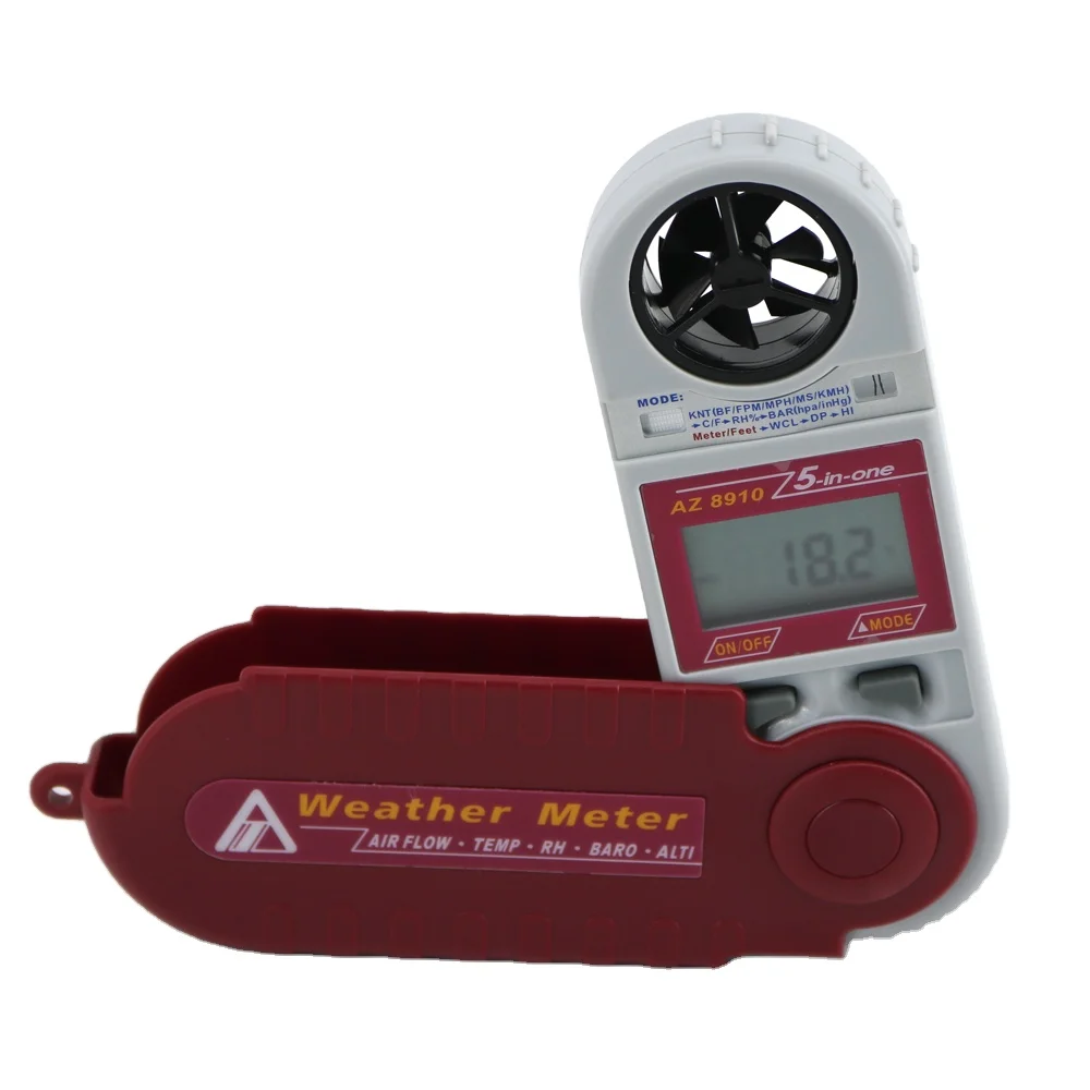 

AZ8910 многофункциональный Анемометр воздушного потока и барометрического давления