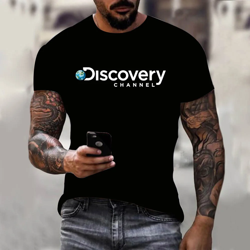 

Discovery Mesh Ice Silk Shirt Quick Dry T-shirt Sports Running T-shirt Channel Sitcoms Male Man Short Sleeve Men Sleeve Style