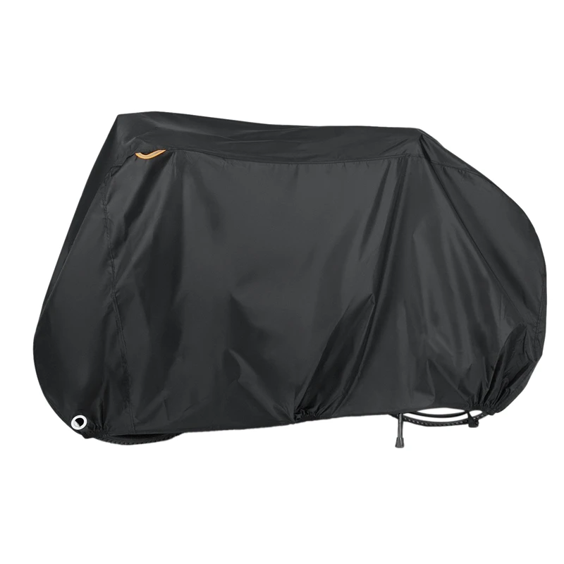 

Bike Cover Waterproof Bicycle Cover Indoor Outdoor Storage 190T Nylon Safety Straps Lock-Holes Fits For Most Bikes