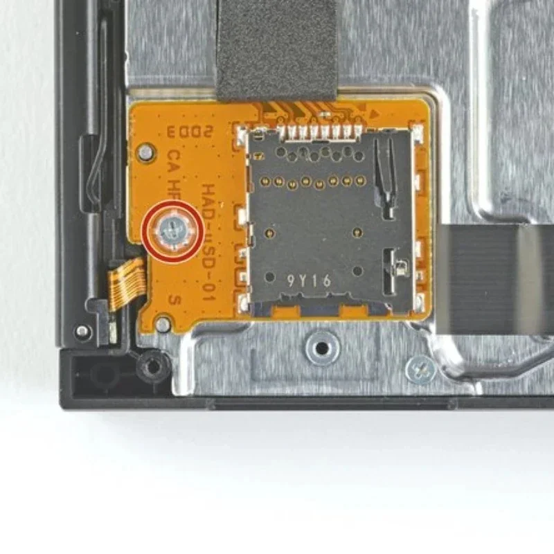 2 шт. Запасная часть порта чтения карт Micro SD для Nintendo Switch