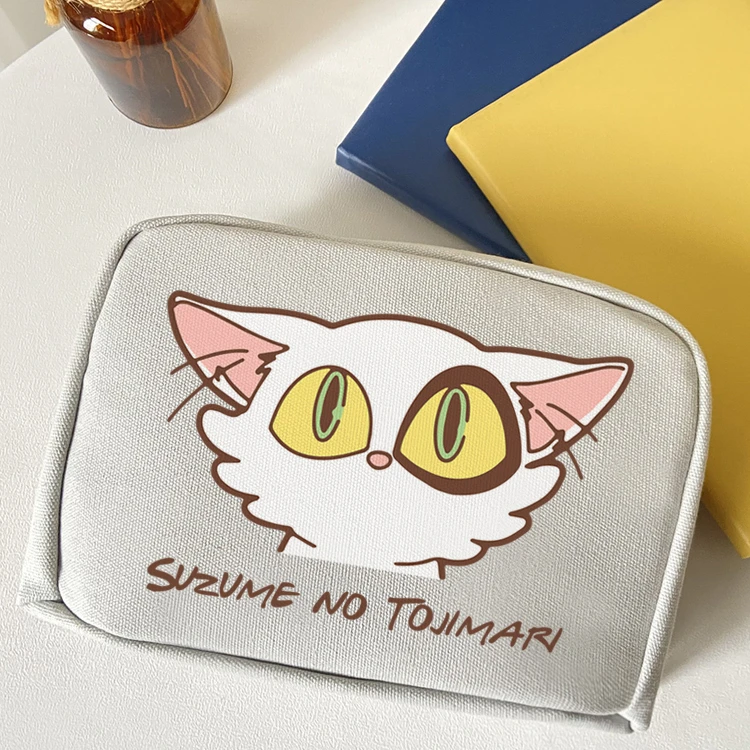 

Japanese Anime Game Suzume Ling Ya Hu Di Xin Haicheng Canvas Pen Bag Student Stationery Bag Pencil Bag Storage Box Birthday Gift