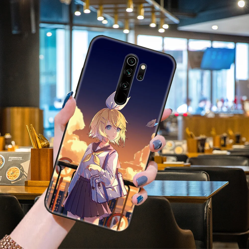 Чехол для телефона Xiaomi Redmi 6 7 8 9 A Pro Note 10 5G 8T 9S 5 черный чехол-бампер кагамин Рин