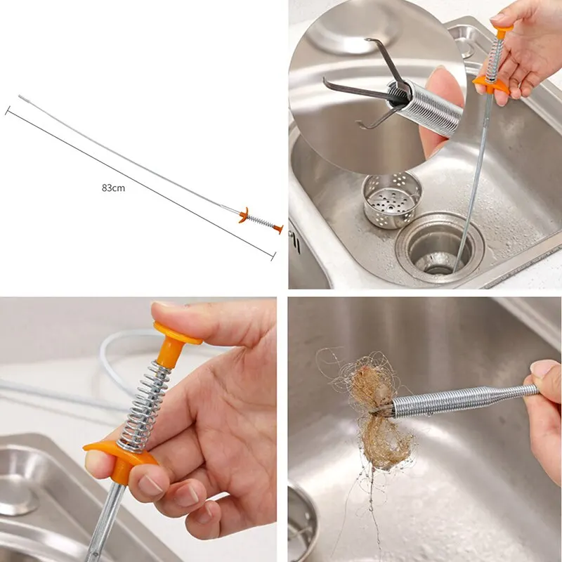 

1PCS Length 60/85cm Bend Curve Grabber Spring Grip Tool For Home Garden Usage 4 Claw Flexible Long Reach Pick Up Tool