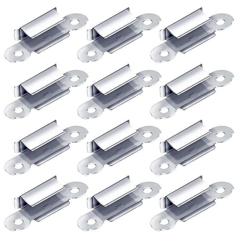 

12Pcs For Ender 3 Glass Bed Spring Turn Clips, For Ender 3 Pro For Creality Ender 3 V2 Ender 3S Ender 5 Pro