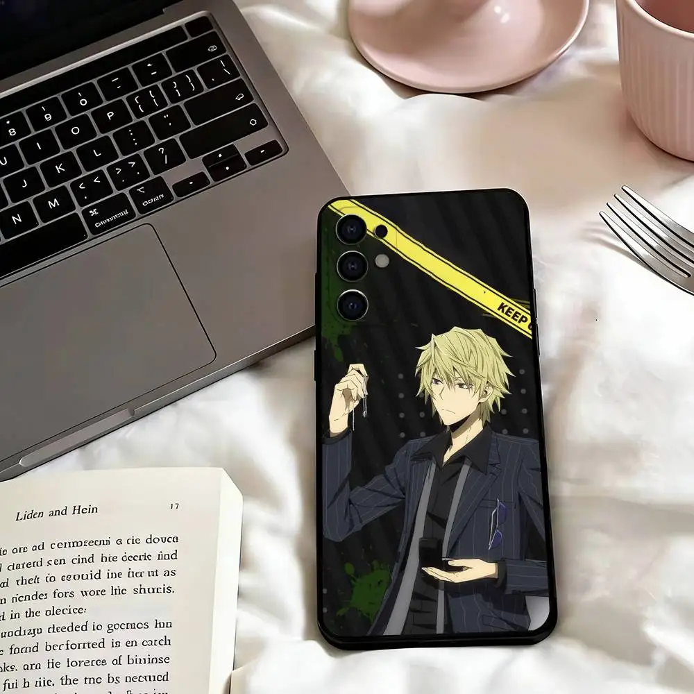 Фото Чехол для телефона с изображением персонажа аниме DuRaRaRa Shizuo-O Heiwajima для Samsung S25, S24, S21, S22, S23, S30, Ultra, S20, Plus, Fe, мягкий силиконовый черный чехол №3