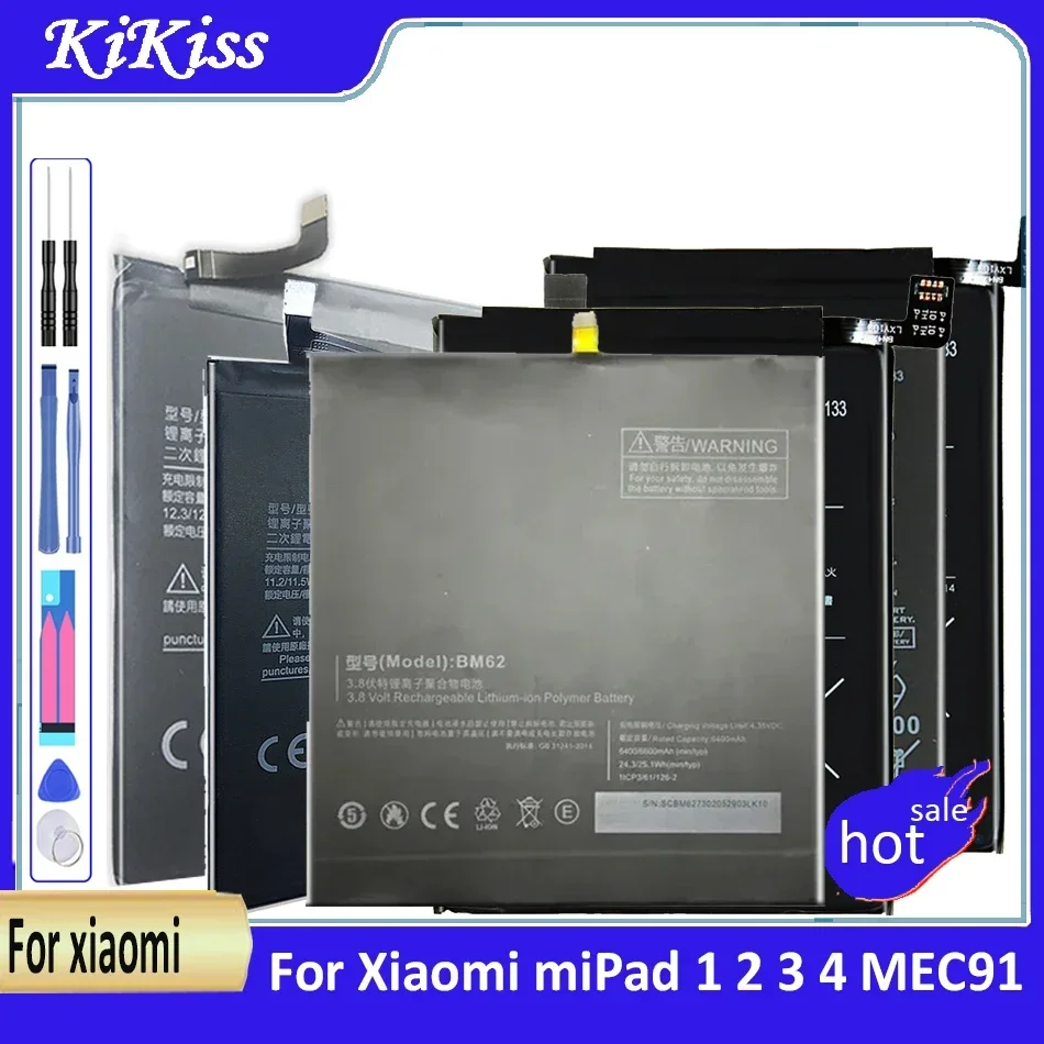 6600 мАч полимерный литий-ионный сменный аккумулятор BM60 BM61 BM62 BN60 для Xiaomi miPad 1 2 3 4 MEC91