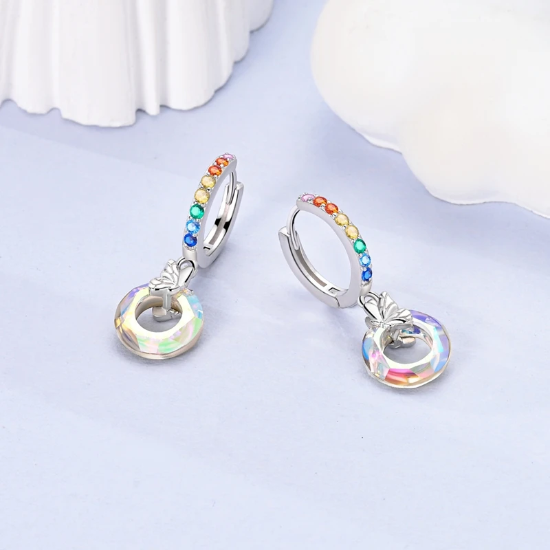 Серьги из стерлингового серебра 925 пробы