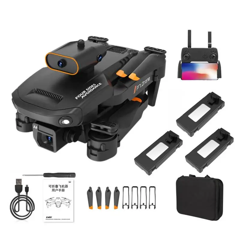 

Dual-Camera Drone Portable Drone Toy With Remote Control Folding Design Wide-Angle Camera HD 4K/8K RC Drone For Indoor Outdoor