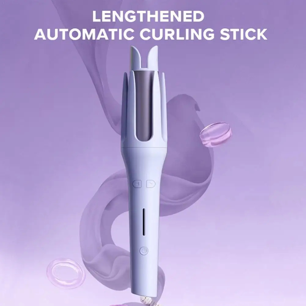 32mm Automatic Curling Wand Tourmaline Ceramic Curling Styling Heating Rotating Iron Roller Auto Rotary Fast R1J5