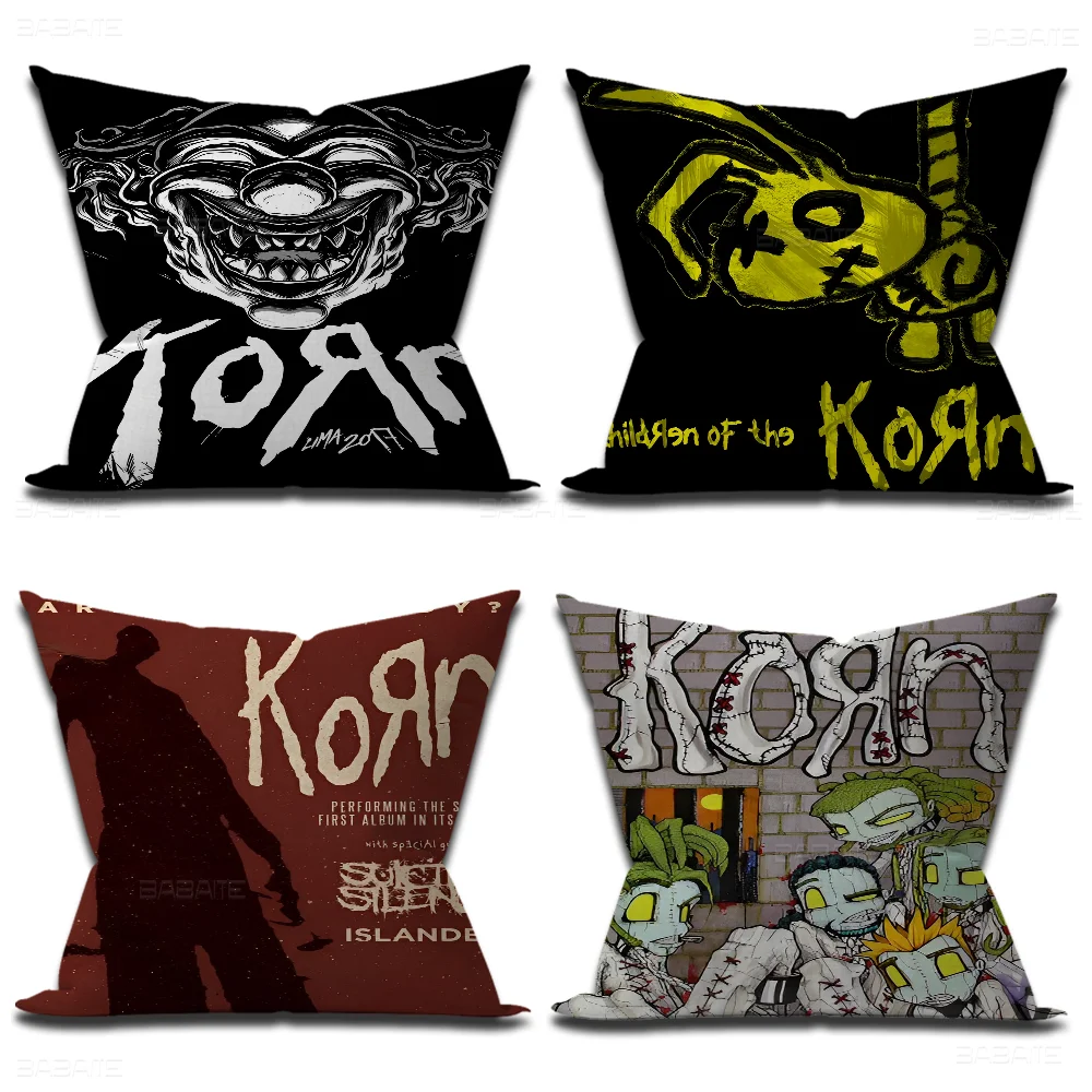 K-korn-Rock Band музыка персонализированная наволочка детская спальня дикий декор для