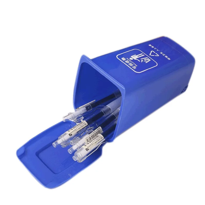 

Creative Mini Waste Bins Pen Holders Multifunctional Desktop Pen Holder Storage Box Trash Can Pen Holder For Office Stationery