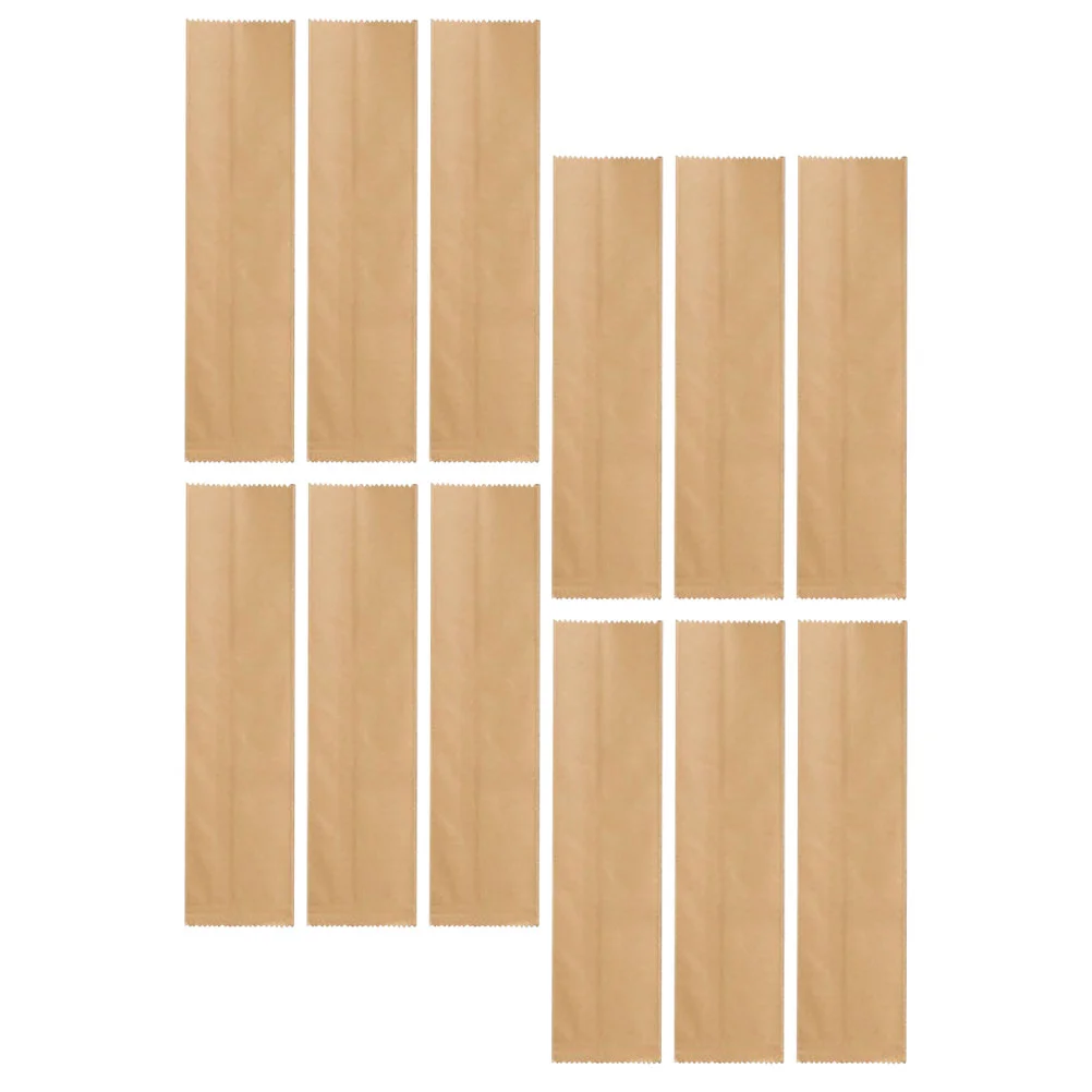 

Chopstickscutlery Paper Cover Pouch Case Travel Carrying Kraft Disposable Sleeves Utensils Organizer Fork Wrapped Spoon Straw