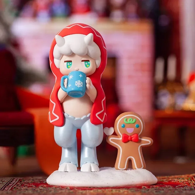 Фото POP MART Satyr Rory Cozy Winter Series: Модные игрушки-сюрпризы в закрытых коробках, коллекционные фигурки, подарок-сюрприз №5