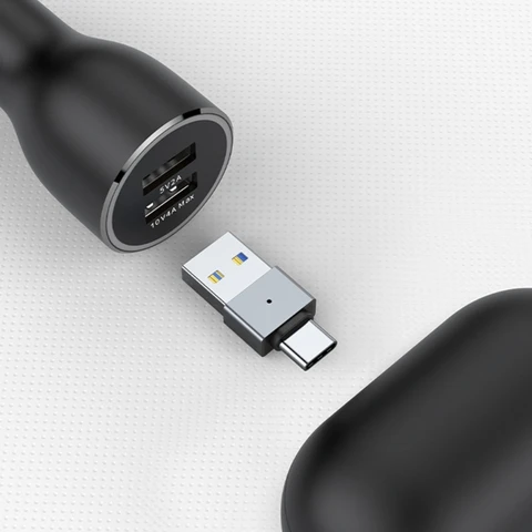 Универсальный адаптер USB — тип C. Переходник USB3.0 «папа» — тип C «папа». Легко подключайте USB-устройства к устройствам типа