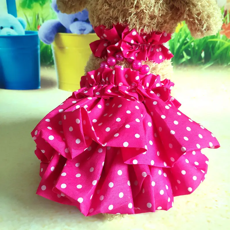

Dog Clothes for Small Dogs Puppy Clothes The New Summer Wedding Dress Princess