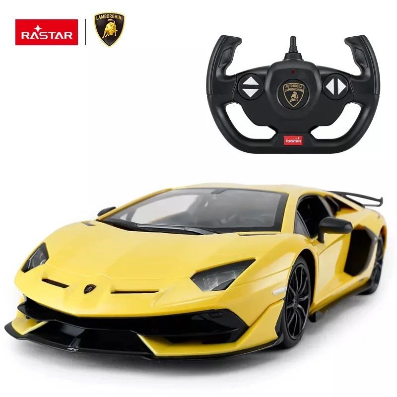 

RASTAR Lamborghini Aventador SVJ RC Car 1:14 Scale Remote Control Car Model Auto Machine Vehicle Toy Gift For Children Adults