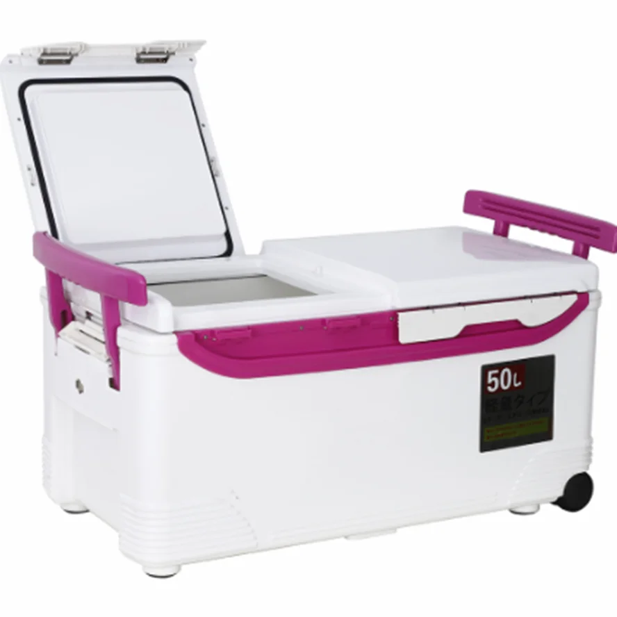 

50-liter multifunctional technology Fishing box ultra light 42 liter fishing tool box aluminum alloy accessories insulation fish