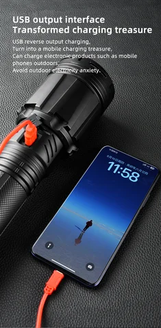 Фонарик TRLIFE XHP360 50000Вт