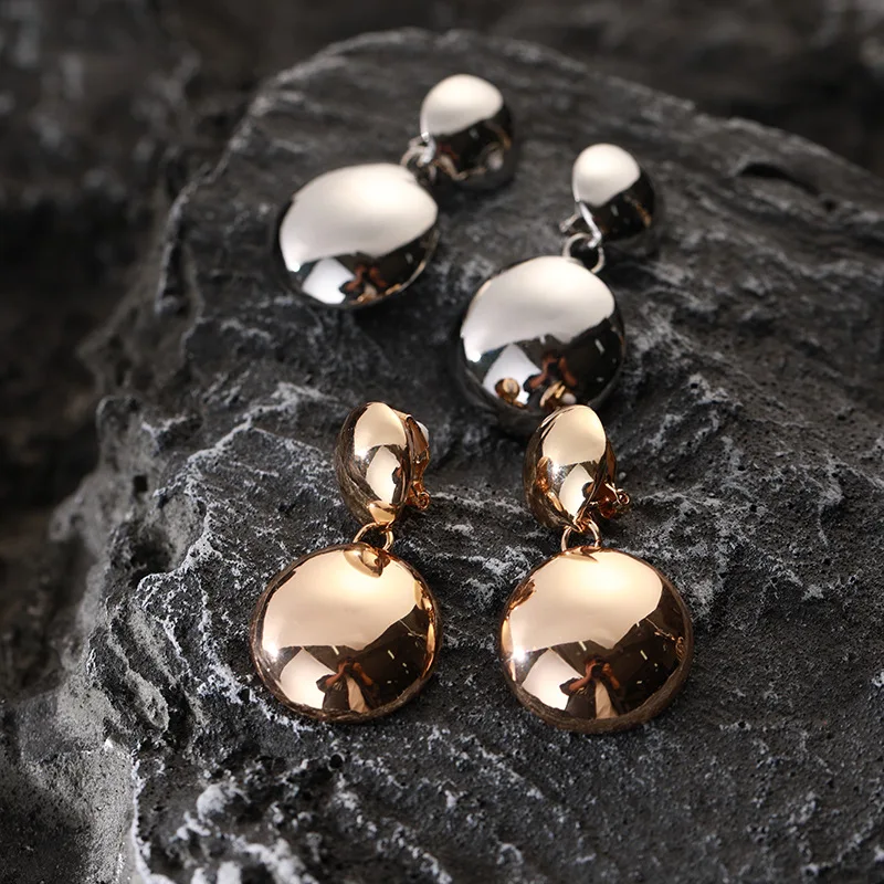 

Vintage Round Ball Earrings For Women Geometric Dangle Drop Earrings Engagement Wedding Jewelry Gift Brincos
