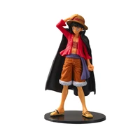 2022 new 1pcs anime dolls one piece pvc fugure 16cm monkey d luffy gk models collection action figure toys kids gifts