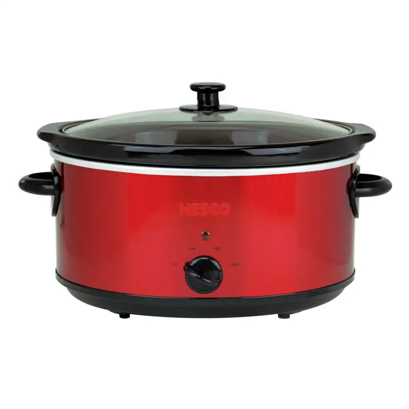 

6-Qt. 275-Watt Analog Stainless Steel Slow Cooker