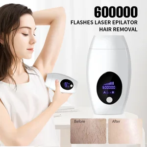 600000 Flashes Laser Epilator Permanent IPL Mini Photoepilator Laser Hair Removal Depiladora Painles in Pakistan