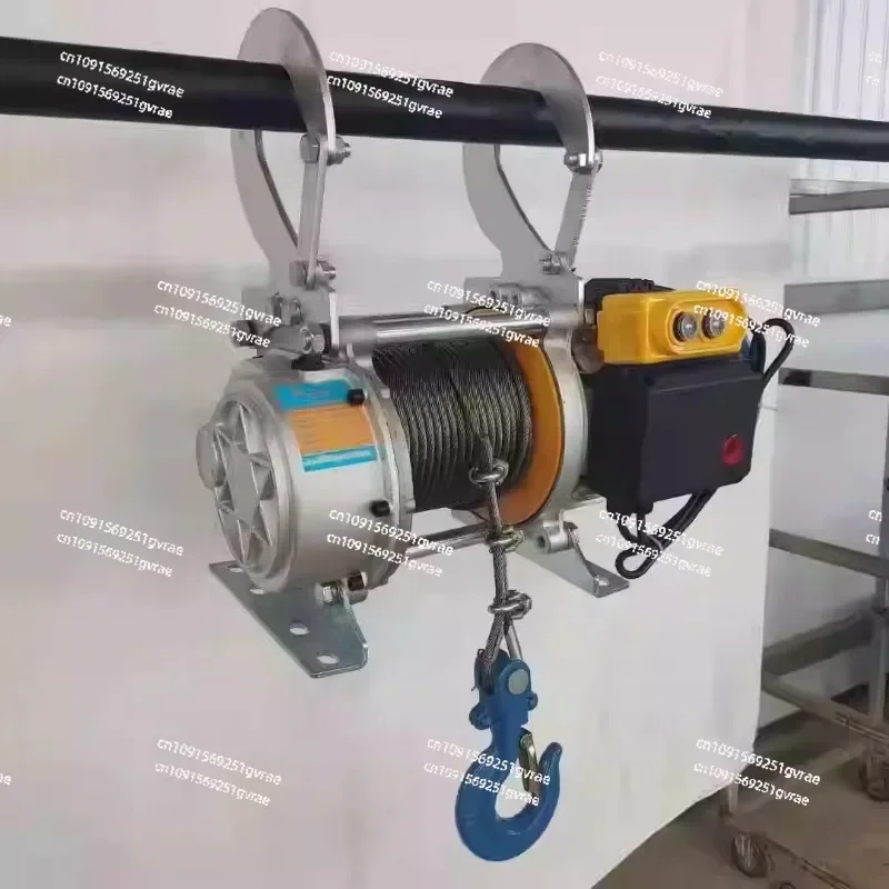 Cuerda alambre elevación eléctrica трубка acero portátil sentado cabrestante gr 09. hadiah 220v