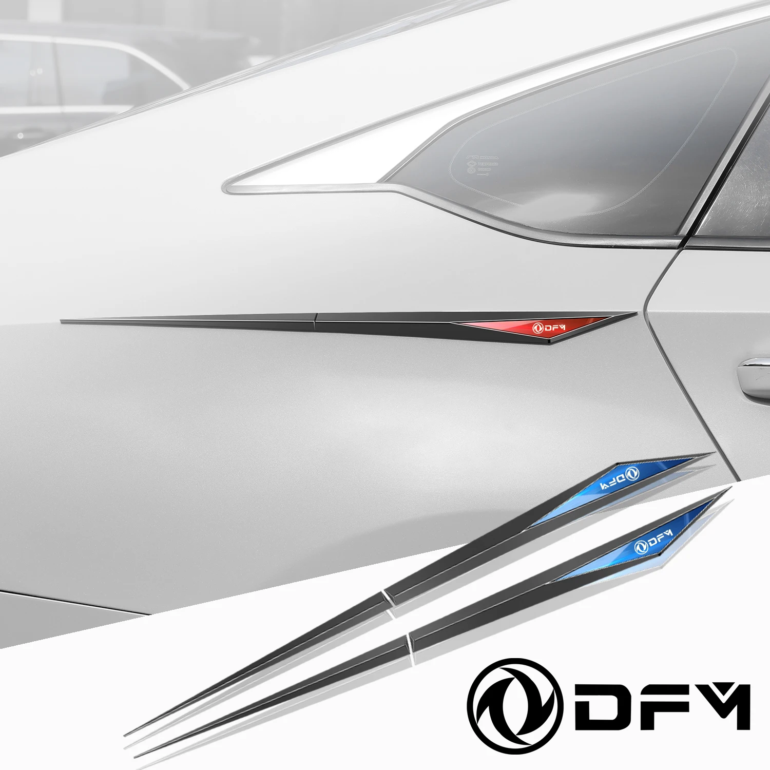 2 шт. автомобильные наклейки из ТПУ для dongfeng DFM fengxing s50 ix5 a9 a60 a30 ax4 ax7 glory 500 560 580 sx5