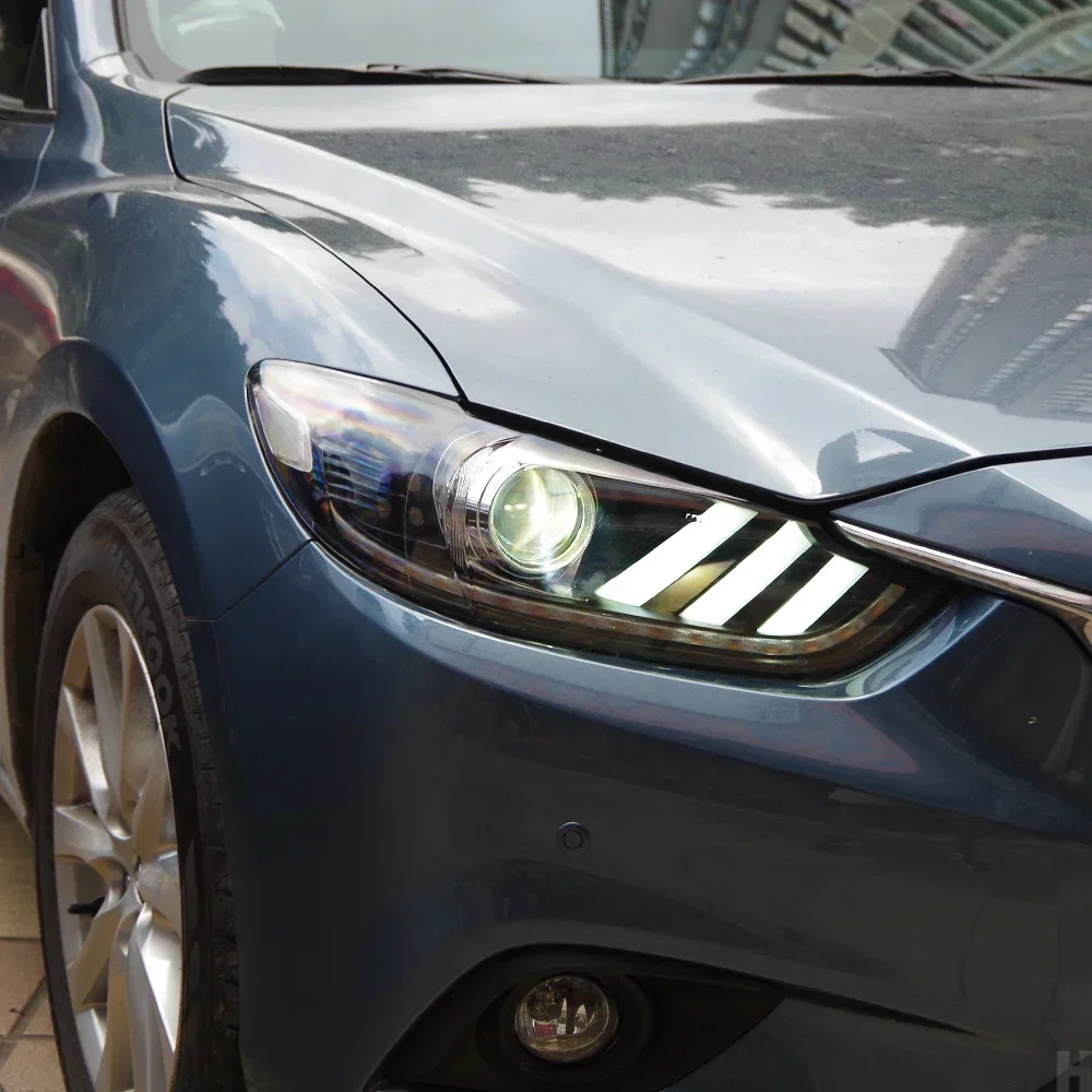 Модифицированные автомобильные передние фонари для Mazda Atenza 2014-2016 светодиодные
