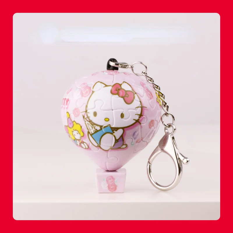 

Kawaii Sanrioed подвеска серии 28 штук горячий воздух брелок в виде шарика DIY Головоломка Мелодия цветок фея искусство