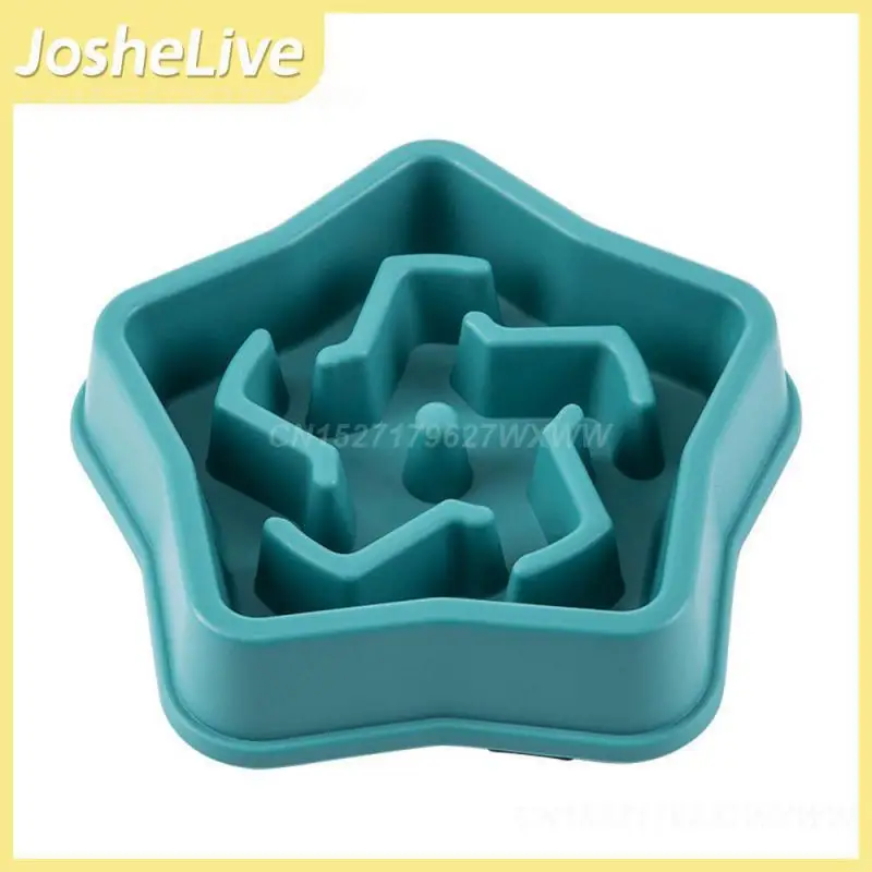 Labyrinth Type Pet Cat Dog Slow Food Bowl Multiple Colors Pet Bowl Bottom Anti Slip Slow Food Bowl Pet Choking Prevention