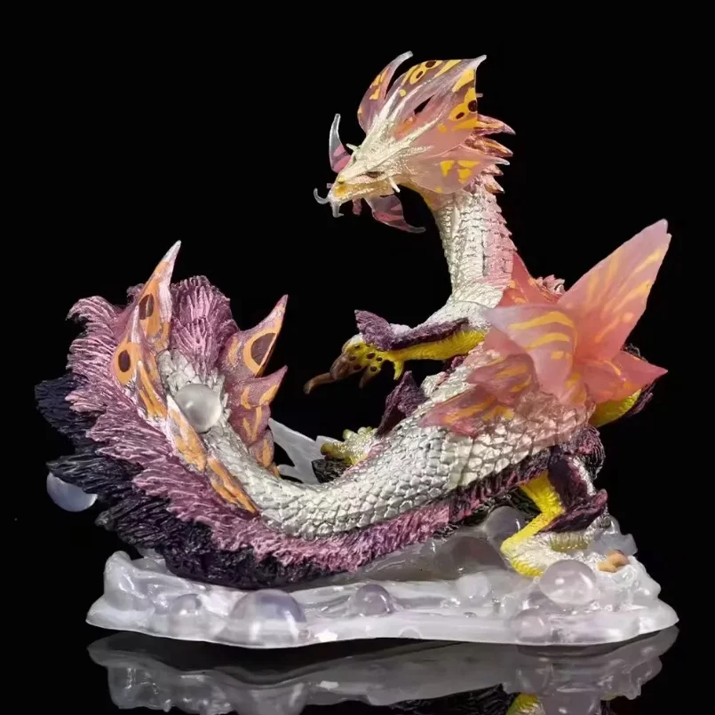 

17CM Monster Hunter Game Dragon Figure Mizutsune Zinogre Monsters Nergigante Iceborne Velkhana Zinogre PVC Action Figure Toy