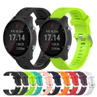 20mm silicone strap for samsung galaxy huawei gt 3pro strap official button sports watch band forerunner garmin 245 msq bracelet
