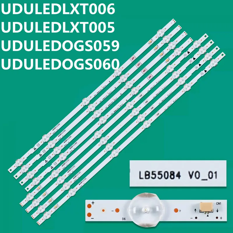Светодиодная лента для подсветки LB55084 55W5S1P 55W6S1P UDULEDLXT006 UDULEDOGS059 UDULEDOGS060 55PFL5601/F7