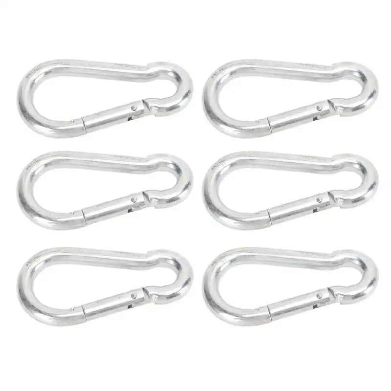 

Spring Hook Carabiner Clip Quick Disconnect for Climbing Lifting Rescue