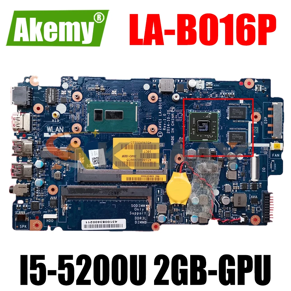 

Материнская плата для ноутбука DELL 14-5000, 5443, 5543, 5448, 5548, USB 100%,