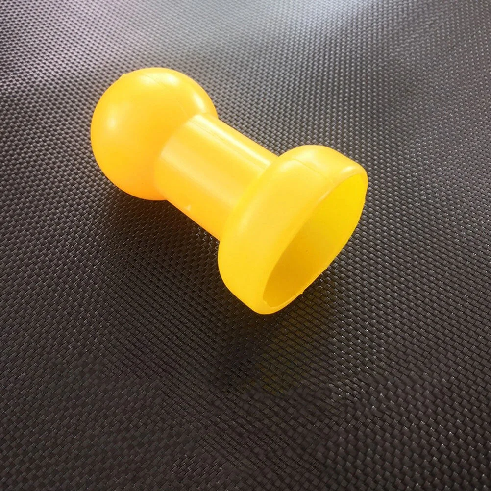 

4 Pcs Kids Trampoline Rod Protector Supply Wear-resistant Parts Socket Replacement Plastic Tube Caps Child Pole
