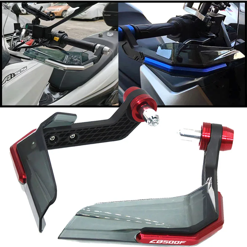 

For Honda CB 500F CB500X CB500F CB400X CB400F CB650F Motorcycle Handguard Shield Hand Guard Protector Windshield LOGO CB500F